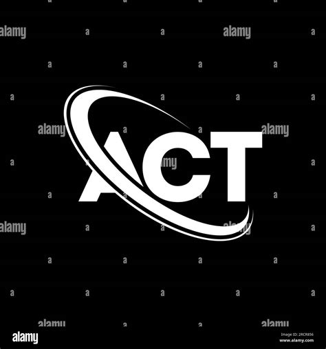 ACT logo. ACT letter. ACT letter logo design. Intitials ACT logo linked ...