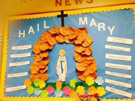 Names Of Mary Bulletin Board Catholic Bulletin Boards