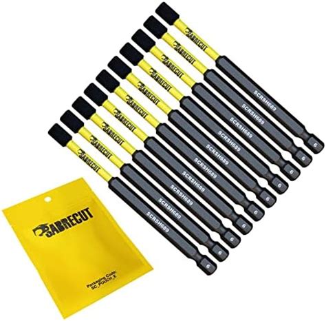 50 X SabreCut SCRPZ23250B 32mm PZ2 Magnetic Impact Screwdriver Driver