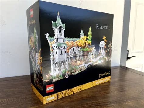 Lego Icons The Lord Of The Rings Rivendell New In Sealed Box