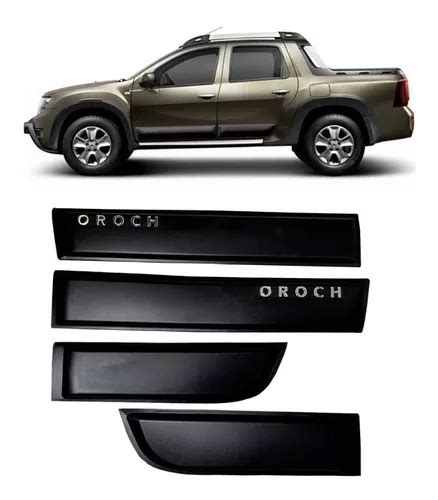 Friso Lateral Renault Oroch A Preto Largo Original