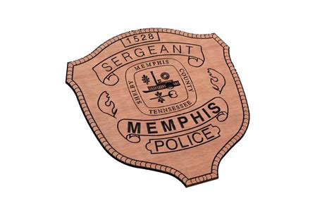 Memphis Police Badge Svg Etsy