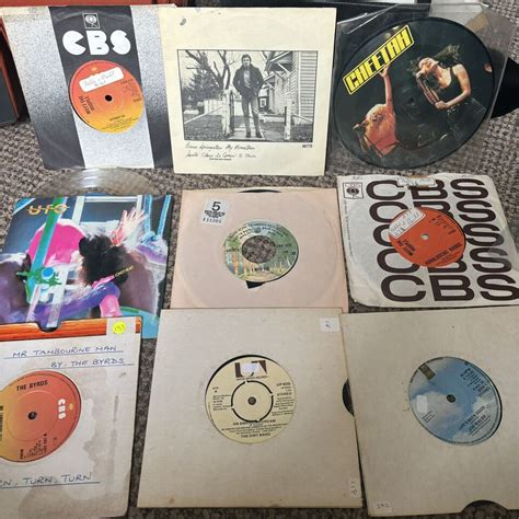 Vinyl Job Lot 54 X 7 Singles Job Lot Rock Mix With Case Vg To Ex EBay