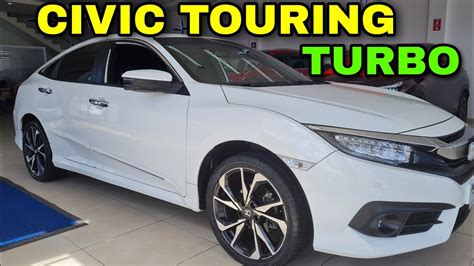 Honda Civic Touring 15 Turbo Com Baixo Km Top Youtube