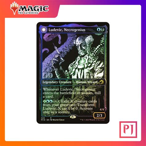 Mtg Ludevic Necrogenius Showcase Mid Multi Rare Foil Eng