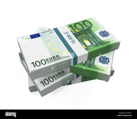 Pile de billets de 100 euros Banque de photographies et dimages à