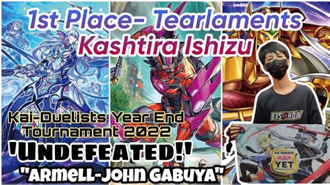 Yu Gi Oh St Place Undefeated Tearlaments Kashtira Ishizu Kai