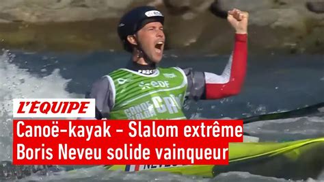 Cano Kayak Coupe Du Monde Boris Neveu Triomphe Avec La Mani Re Sur