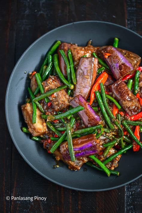 Spicy Eggplant Stir Fry Panlasang Pinoy