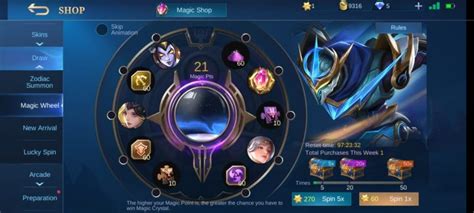 Cara Mendapatkan Magic Wheel Potion Mobile Legends Ml Esportsku