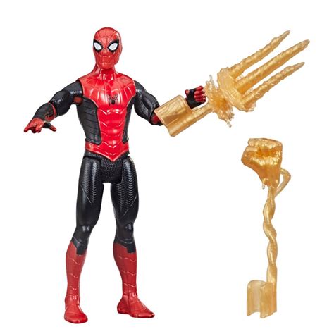 Spider Man No Way Home 6 Inch Mystery Web Gear Upgraded Black And Red