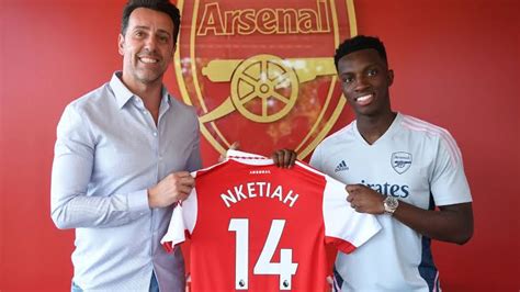 Nketiah extends Arsenal contract, gets new jersey number - Punch Newspapers