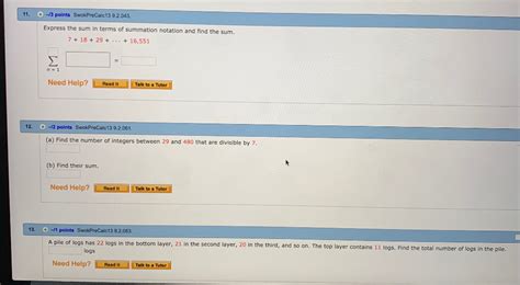 Solved Points Swokprecalc Express The Chegg