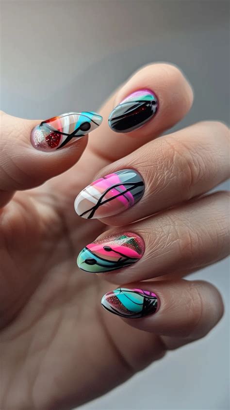 30 Line Nail Art Designs That Will Elevate Your Manicure Game