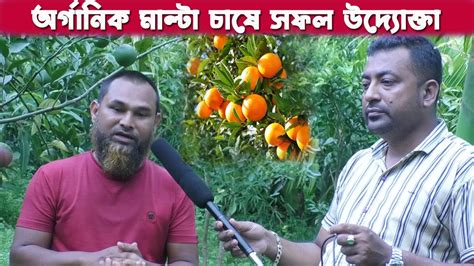 অর্গানিক মাল্টা চাষে সফল উদ্যোক্তা Malta Cultivation Youtube