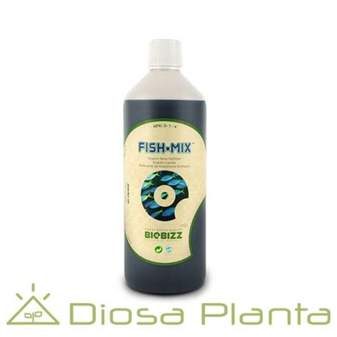 Fertilizante de crecimiento y floración Fish Mix de Biobizz