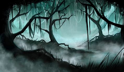 Artstation Dark Swamp