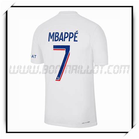 Boutique Vente Maillot De Paris Psg MbappÉ 7 Third 2223 Personnalisable