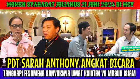 PDT SARAH ANTHONY ANGKAT BICARA TANGGAPI FENOMENA BANYAKNYA UMAT