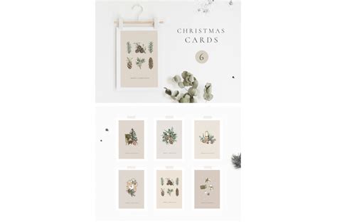 Watercolor Christmas Aesthetics Set By Madiwaso Art Thehungryjpeg