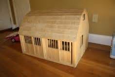 HUGE Wood Horse Stable/ Barn for Breyer Horses Horse Stables, Horse Barns, Get Off My Lawn, Toy ...