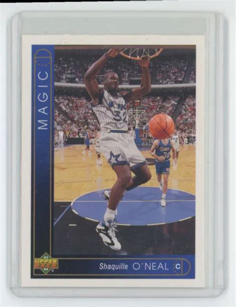 1993 94 UPPER DECK Shaquille O Neal Basketball Orlando Magic 300 EUR 3