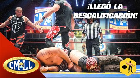 Cmll Felino Negro Casas Y Atlantis Pierden Ante Stuka Jr Terrible Y