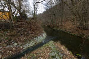 Flussverlauf Des Wienflusses Des Donaukanals Und Der Donau Bis Zur