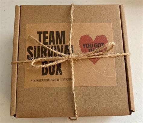 Team Survival Kit Best Employee Appreciation Tsunique Etsy