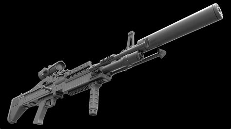 M60E4 3D Model - TurboSquid 1966604