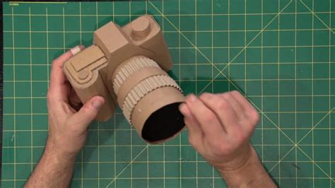 Build A Cardboard DSLR Camera By Gary Hegedus YouTube