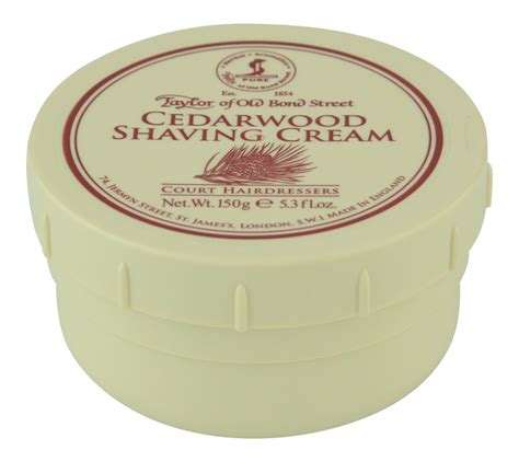 Taylor Of Old Bond Street Cedarwood Shaving Cream 150 G Shaving Cream