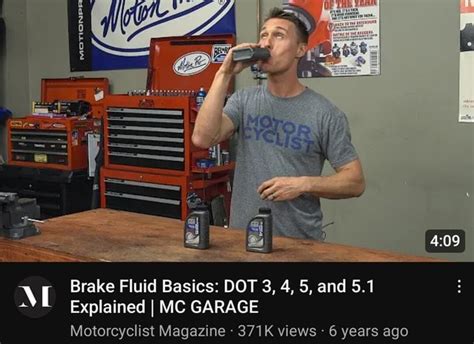 Ni Brake Fluid Basics Dot And Explained I Mc Garage