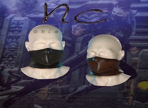 Second Life Marketplace [nc] Urban Ninja Black Mask Belleza Jake Exclusive Soi