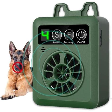 Ultrasonique Dispositif Anti Aboiements De Chien Rechargeable