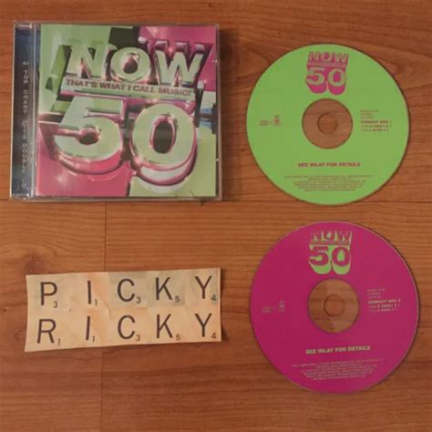 NOW THAT S WHAT I Call Music 50 CD 2001 Various Artists 1 99