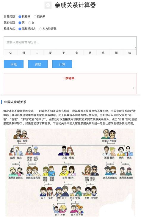 过年拜年？先学会这个！亲戚关系计算器教你如何称呼他人 知乎