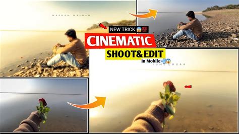 Cinematic Shoot With Rose Editing Full Tutorial In Mobile Shoot