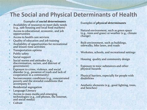 Ppt The Social Determinants Of Health Powerpoint Presentation Free