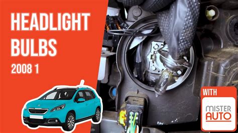 How To Replace The Headlight Bulbs Peugeot 2008 Mk1 YouTube