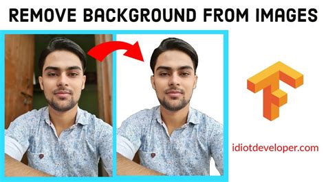 Remove Photo Background Using Deep Learning In Python Tensorflow Image Segmentation