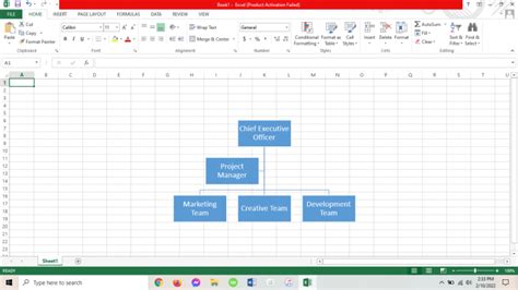 How to Create an Org Chart in Excel - Venngage