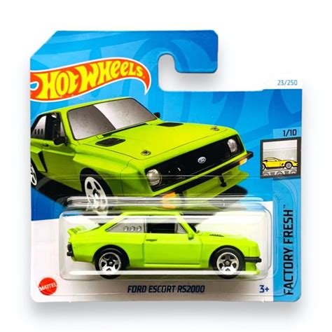 Novinka sběratelské HOT WHEELS Ford Escort RS2000 Aukro
