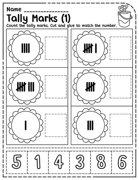 Tally Marks Worksheets Kindergarten, Counting Tally Marks Worksheet【2024】