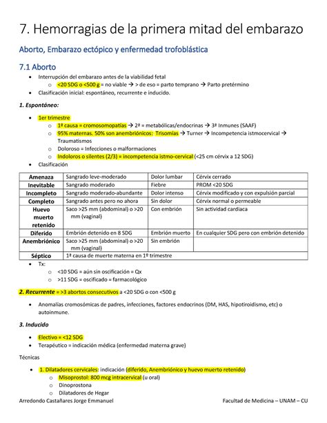 Hemorragias Del Primer Trimestre De Embarazo Hemorragias De La