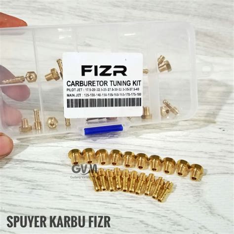 Jual Spuyer Karburator Spuyer Pilot Jet Main Jet Tuning Kit Repair Kit Pe Pwk Shopee Indonesia