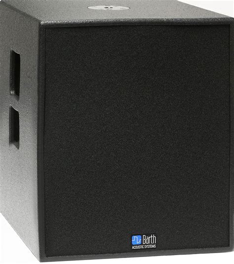 BSL-15 / BSL-15.sp / BSL-15.x - Barth Acoustic Systems