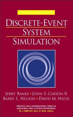 Discrete Event System Simulation 3rd Edition By Jerry Banks Open