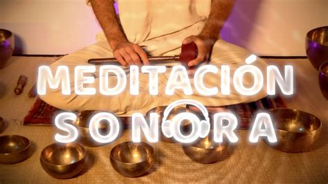 MEDITACIÓN con CUENCOS TIBETANOS para concentración y relax profundo