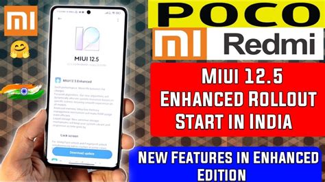 Miui 12 5 Enhanced Edition Features Miui 12 5 Enhanced Update Rollout